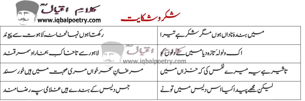 Shukar-e-Shikayat